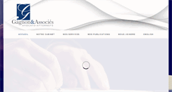 Desktop Screenshot of gagnonetassocies.com